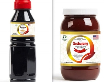 Q-Rapha Korean Jang Duo - Ganjang (Sojasauce) / Gochujang (Chilipaste)