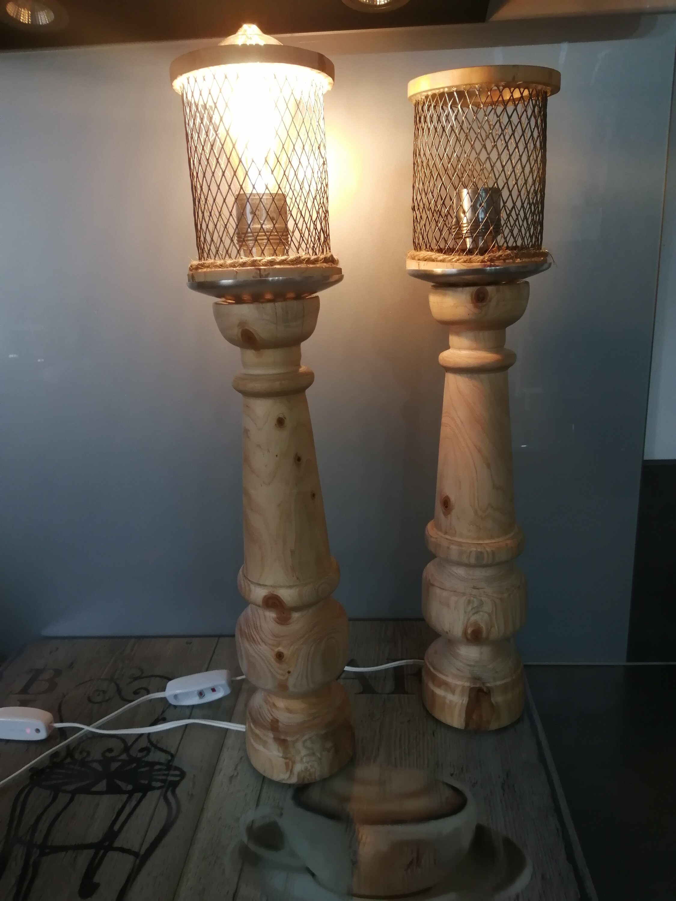 Lampe Bois d'ambiance et Déco.