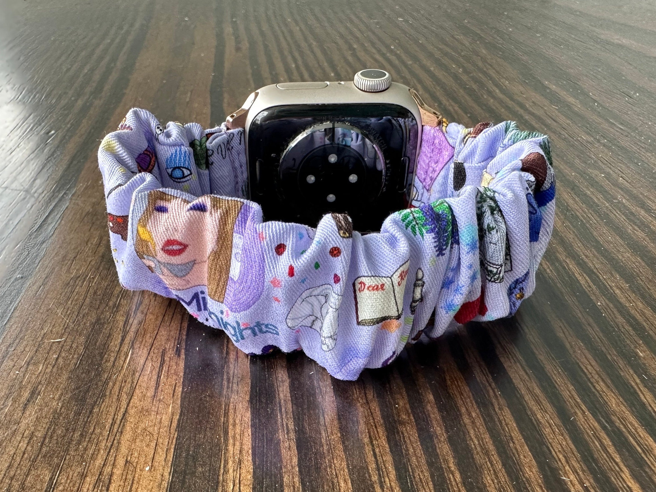 Diy Srunchie Diy Scrunchie Watch Band Diy Apple Watch Scrunchie
