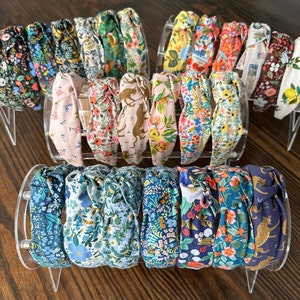 Rifle Paper Co. Floral Top Knot Headband