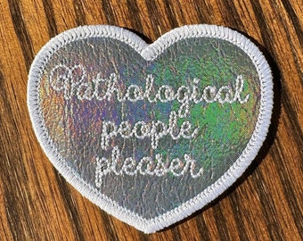 Pathological People Pleaser Heart Patch