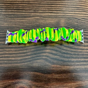 Not So Scary Stripes - Smart Watch Scrunchie Band