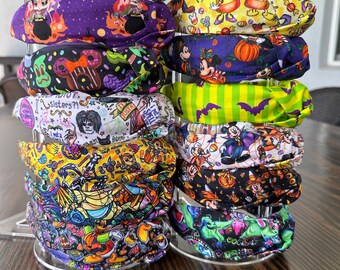 Halloween Top Knot Headbands