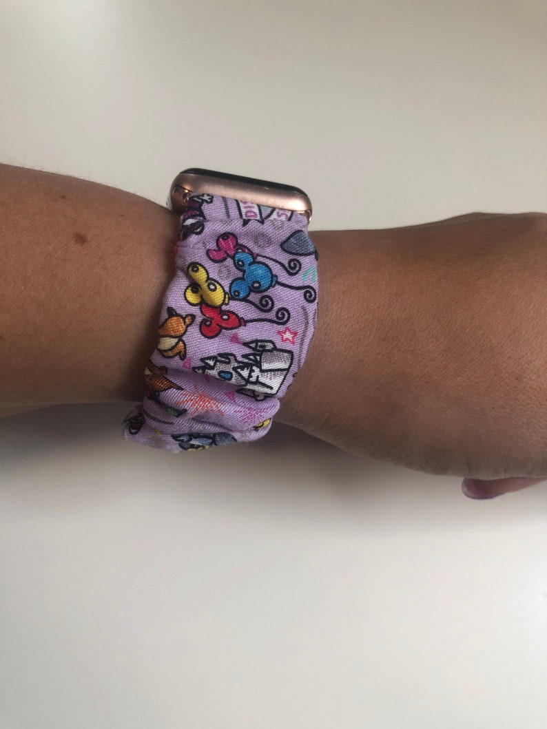 Smart Watch Scrunchie Band Compatible with Apple Watches image 2