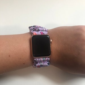 Smart Watch Scrunchie Band Compatible with Apple Watches image 3