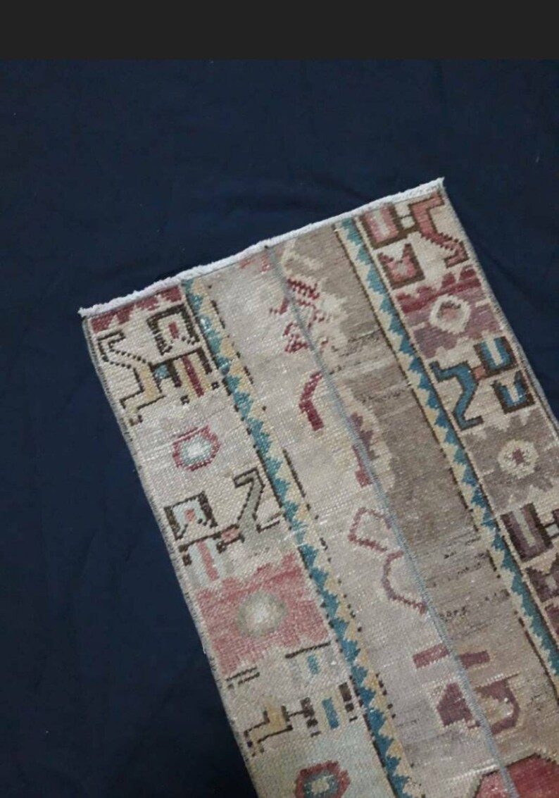 Doormat Entryway Rug Small Rug Turkey Handmade Vintage Small Rug Carpet Decorative Kitchen Small Size Runner Free Shipping Rugs 2.4 x 1.5 ft