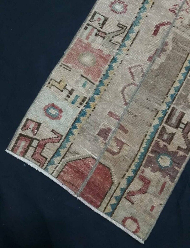 Doormat Entryway Rug Small Rug Turkey Handmade Vintage Small Rug Carpet Decorative Kitchen Small Size Runner Free Shipping Rugs 2.4 x 1.5 ft