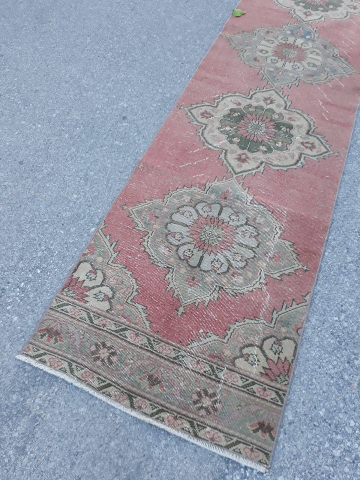 Kitchen Rug Vintage Rug Runner Rug FREE Shlpplng Oushak Etsy