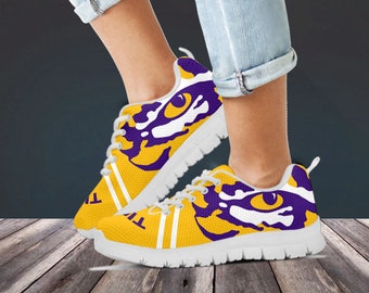 lsu converse tennis shoes