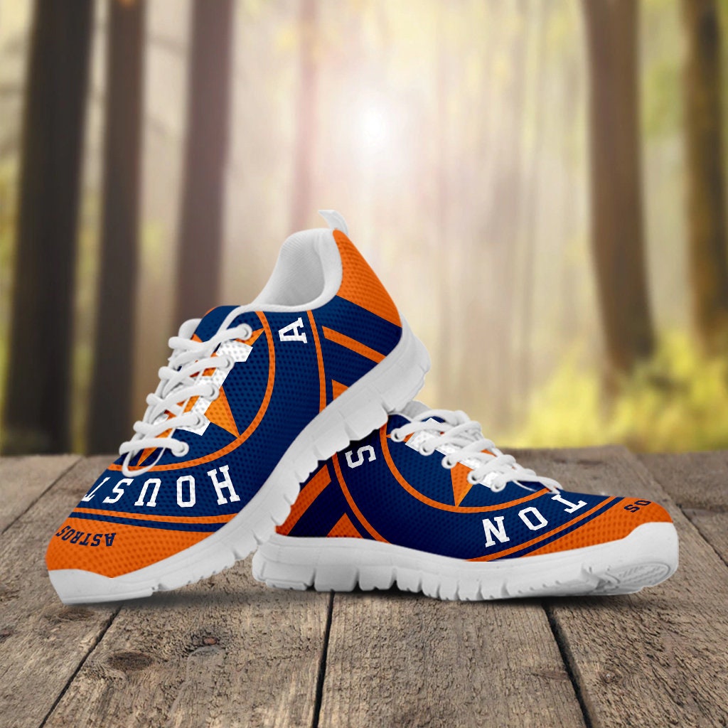 Houston Astros Custom Sneaker Houston Shoes Casual Shoes Etsy