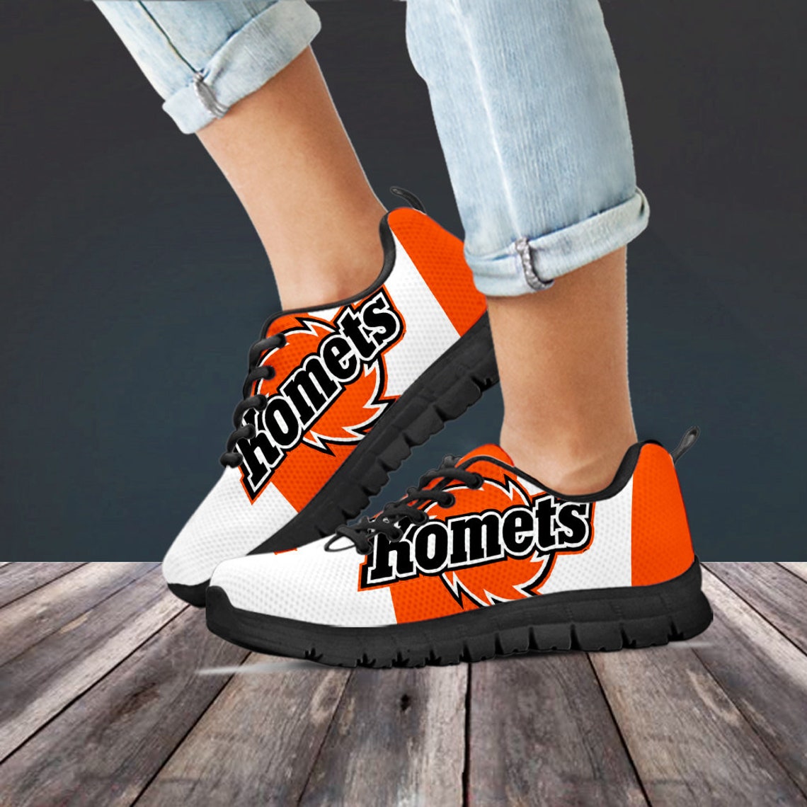 Fort Wayne Komets Custom Sneaker Wayne Komets Shoes Sport Etsy