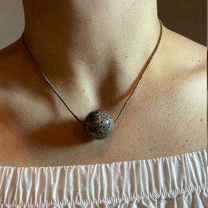 Hematite Black Ceramic Necklace