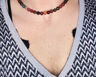 Agate necklace