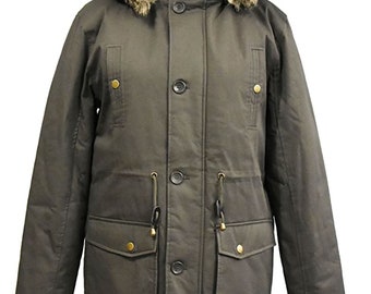 forest green parka