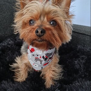 Cute Dog Bandana - Pet Bandana - Adjustable Collar - Dog Bandana - Dog Gift - Pet Neckwear - Cute Bandana - Small Dog