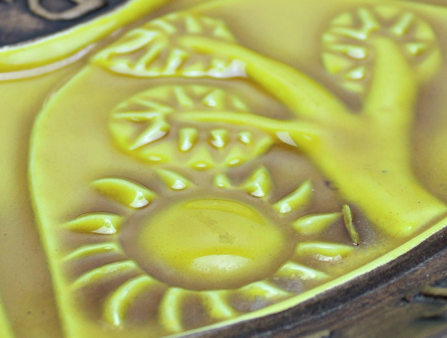 Mid Century Large Treasure Craft Pottery Las Vegas Plate Etsy