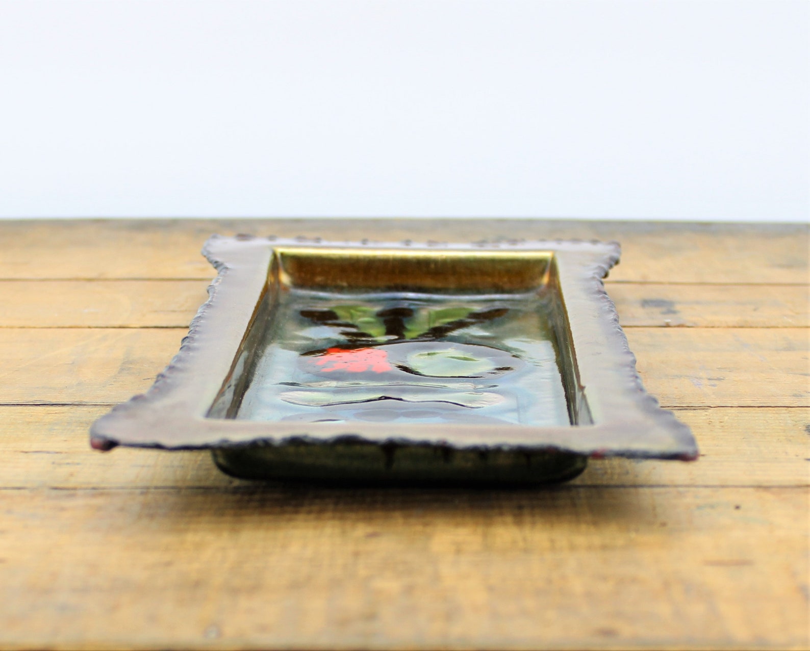 Mid Century Enamel Dish/plaque by Cellini, Italy Etsy UK