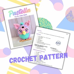90's Furby Friend - Crochet Pattern