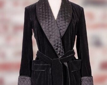female smoking jacket