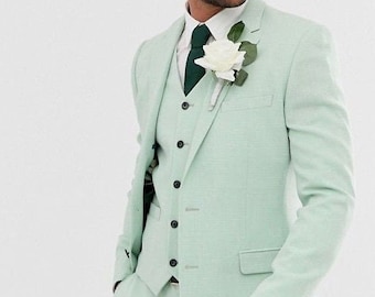 Light Green Suit - Etsy