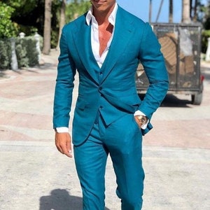 Mens Suits Stylish Groom Suits Wedding Party Wear Suits One - Etsy