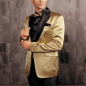 Gold and black prom jacket discount