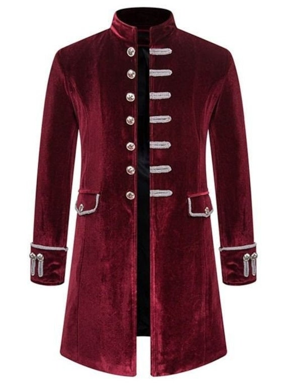 Mens Luxury Jacket Victoria Edwardian Steampunk Trench Coat | Etsy
