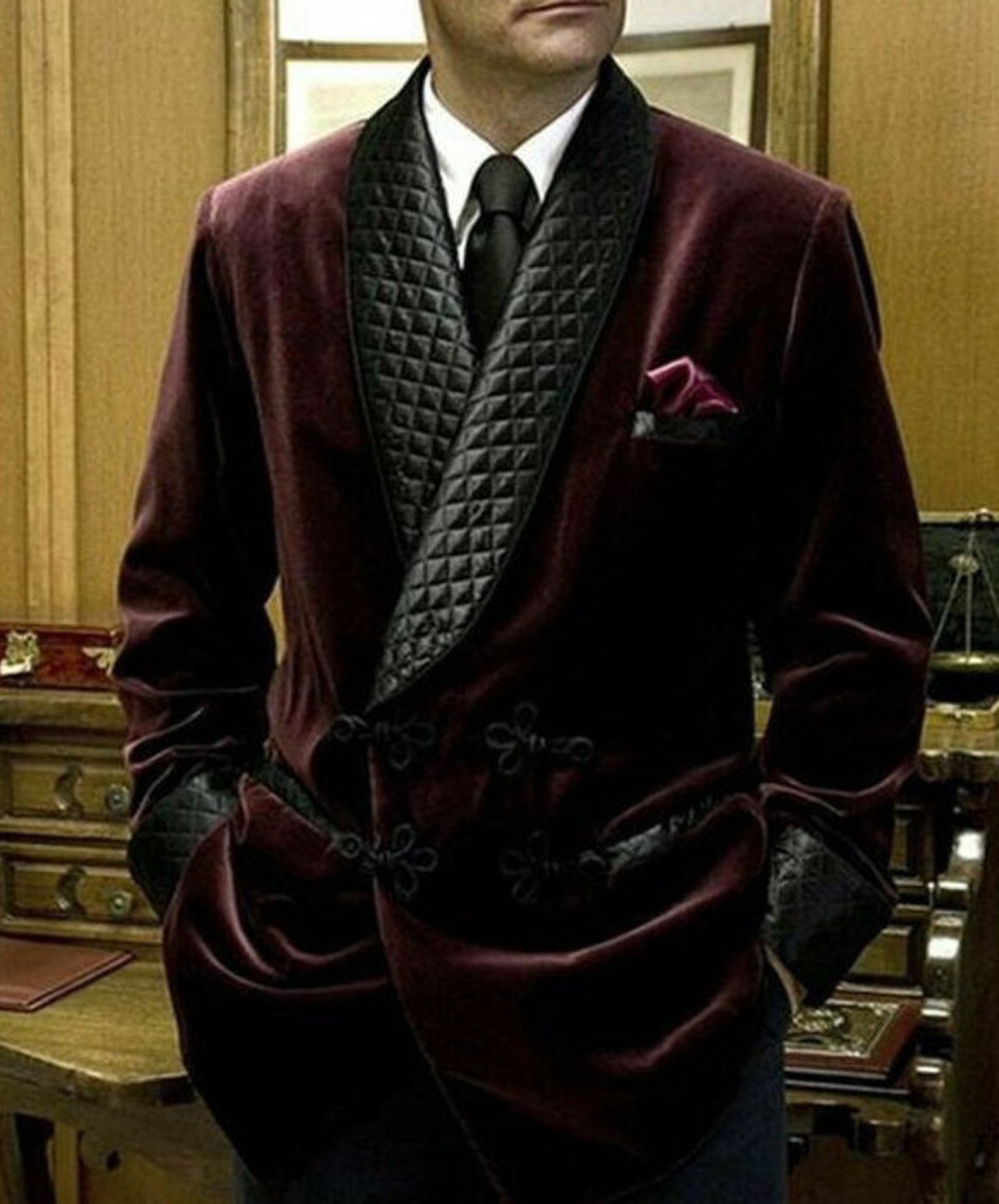 men's smoking jacket for sale