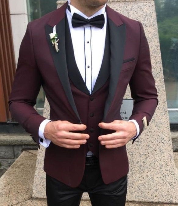 Mens Suits Wedding Party Wear Suits Men Tuxedo Stylish Suits - Etsy