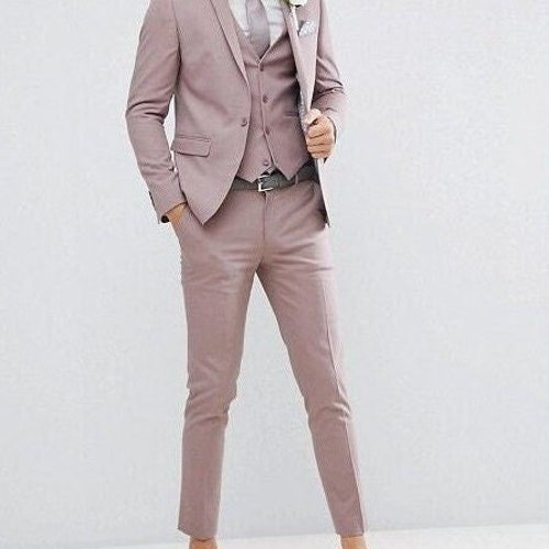 Men Suits Wedding White 3 Piece Suits Slim Fit Groom Wear - Etsy