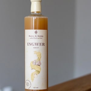 Berry & Sickle - Ginger syrup 750 ml