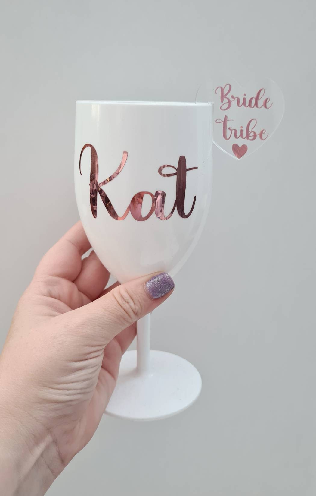 Personalised Acrylic Drink Name Tags wedding place names Etsy
