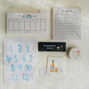 Super Cute Stationey set A (limited quantities) / Made in Korea and Taiwan