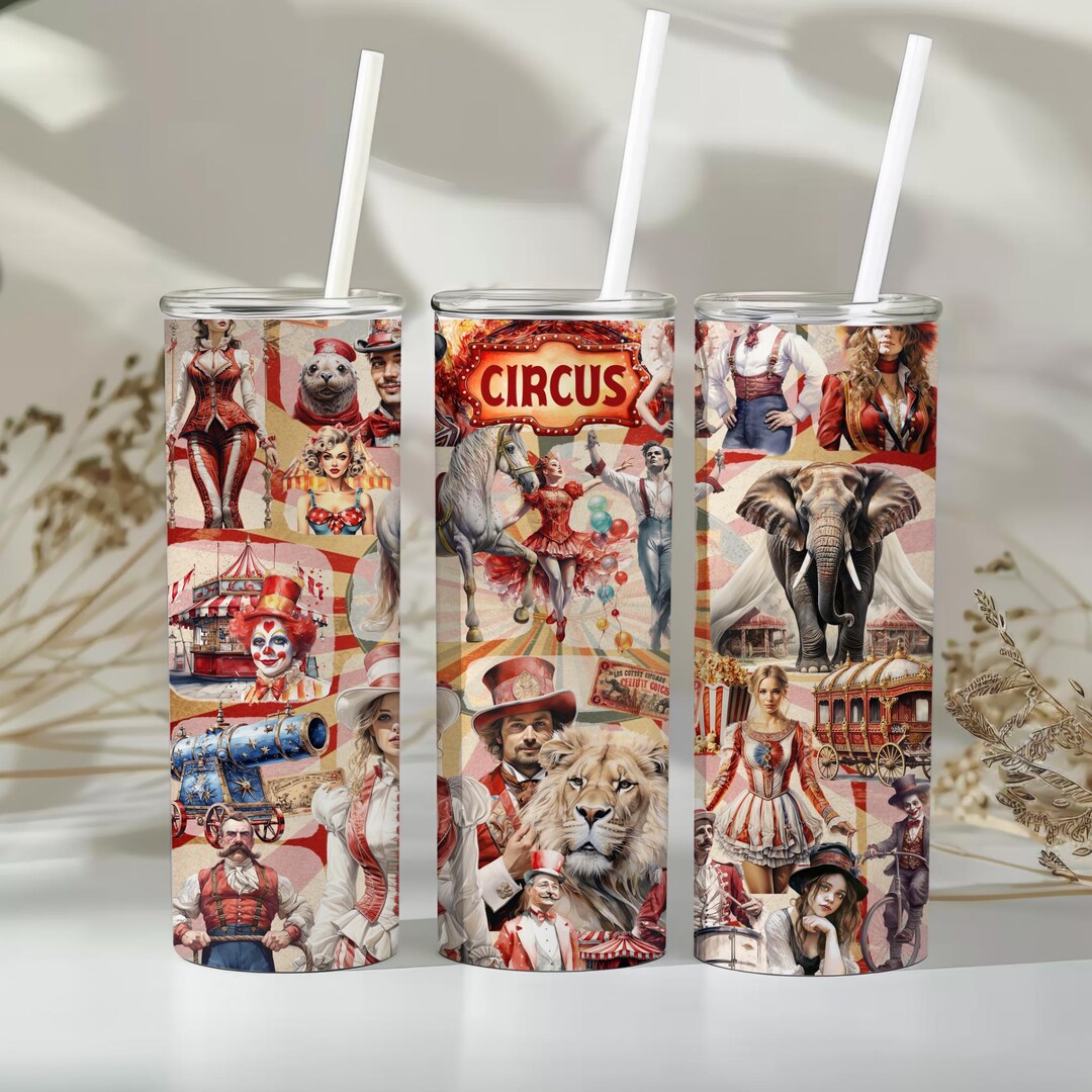 Ringmaster of My Own Circus Vintage Circus Stainless Steel Tumbler - Etsy