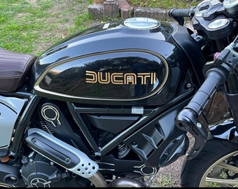 2x Ducati vintage sticker rim