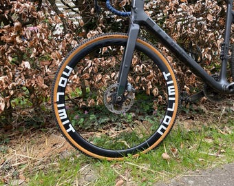 Velgstickers voor fietsen ook verkrijgbaar in reflecterende uitvoering