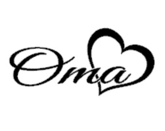 Oma / Opa Autosticker Baby met naam Gepersonaliseerd cadeau