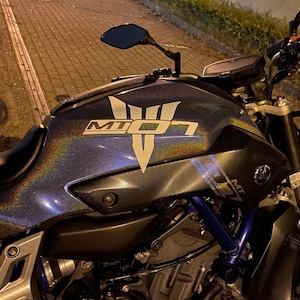 2X Mt07 Mt07 Tank Stripe Decal Sticker Various Colors Available