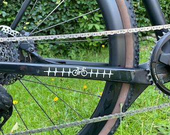 Hartslag fietssticker