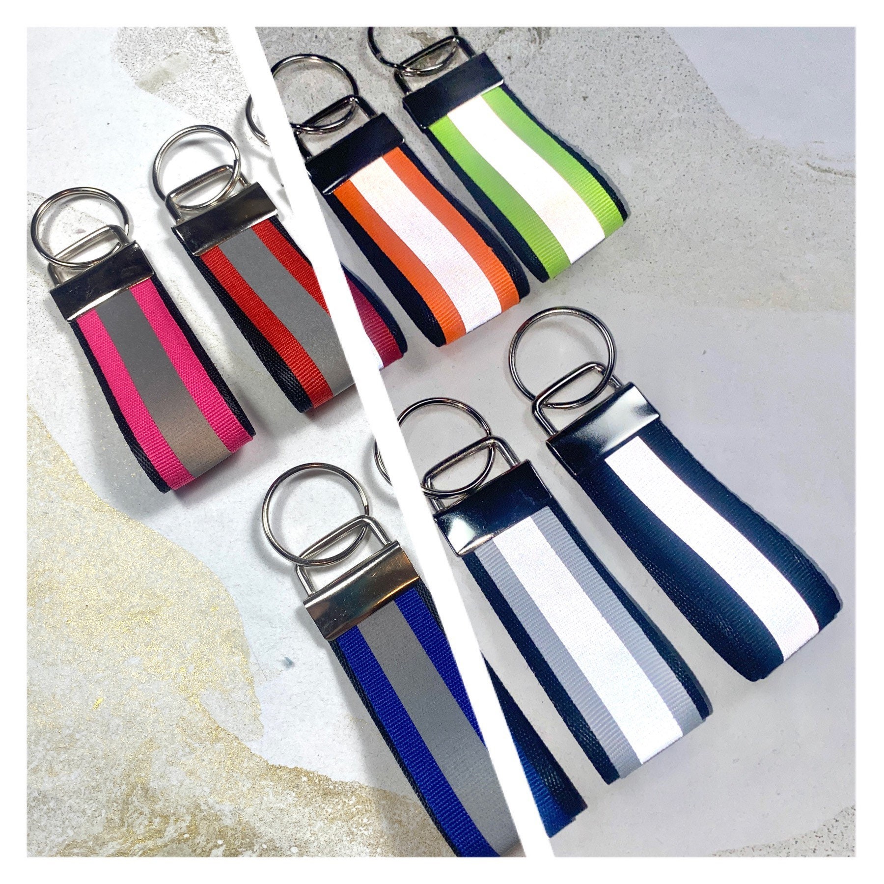 Military name store tape keychain