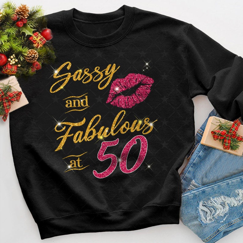 Download Black Girl Sassy And Fabulous svg 50 Years Old 50th ...