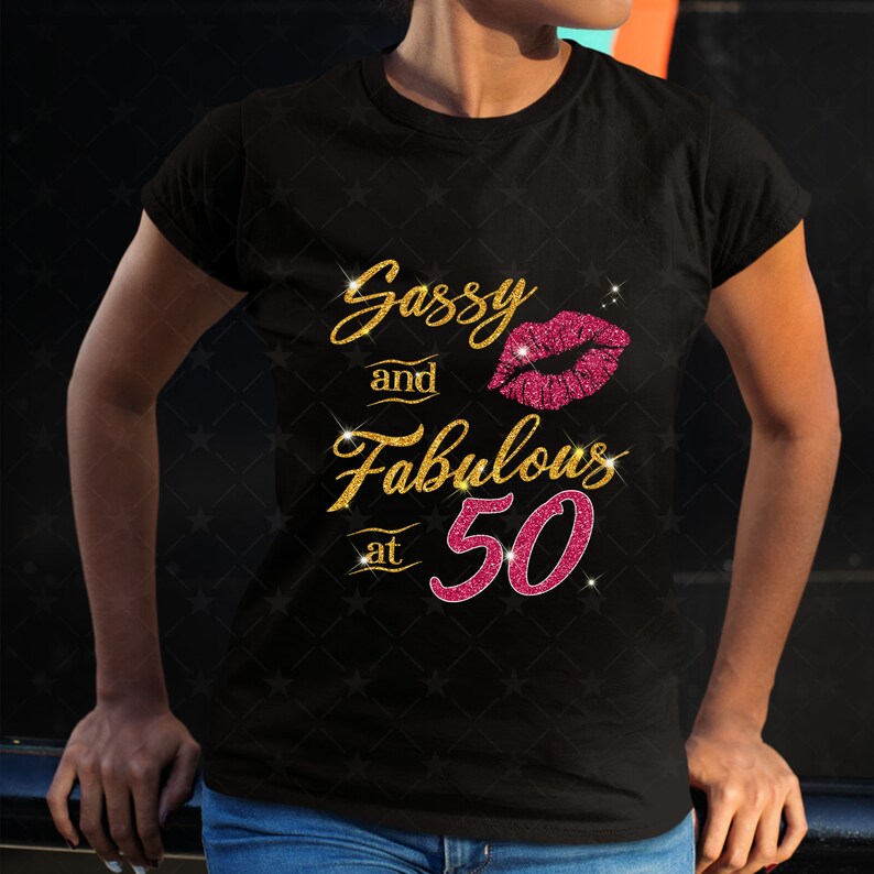 Download Black Girl Sassy And Fabulous svg 50 Years Old 50th ...