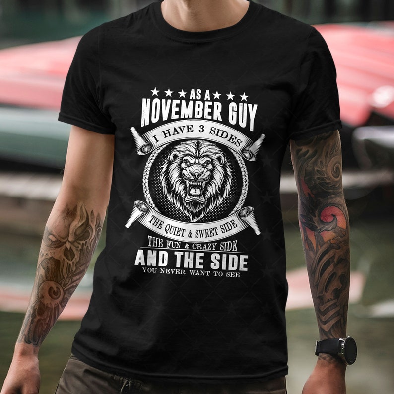 Download As A November Guy I Have 3 Sides svg Lion King Birthday | Etsy