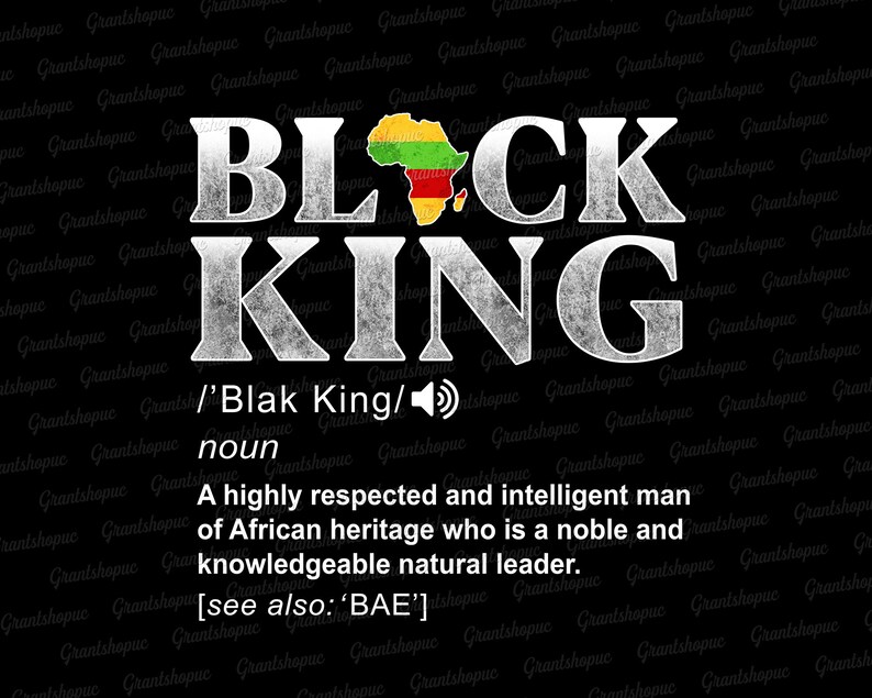 Black king definition svg black king svg lion king svg | Etsy