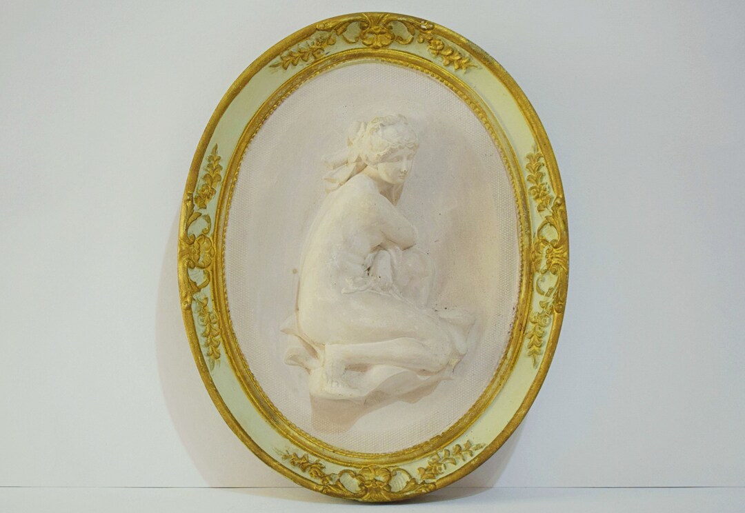 Venus Figurine Goddess Wall Plaque Bas Relief of Venus Etsy
