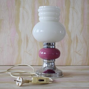Table night lamp, Night lamp, Vintage table lamp, Old lamp, Retro table lamp, Lovely night lamp, Home decore, Gift idea