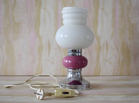 Table night lamp, Night lamp, Vintage table lamp, Old lamp, Retro table lamp, Lovely night lamp, Home decore, Gift idea