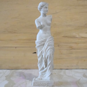 Venus de Milo sculpture, Aphrodite figurine, Vintage Greek goddess figurine, Reproduction