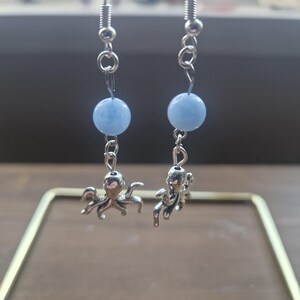 Posideon Devotional Earrings - Hellenic, Pagan, Ancient Greek Jewellery