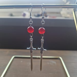 Ares Devotional Earrings - Hellenic, Pagan, Ancient Greek Jewellery
